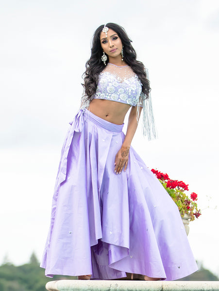 Pastel Lehenga for Sangeet