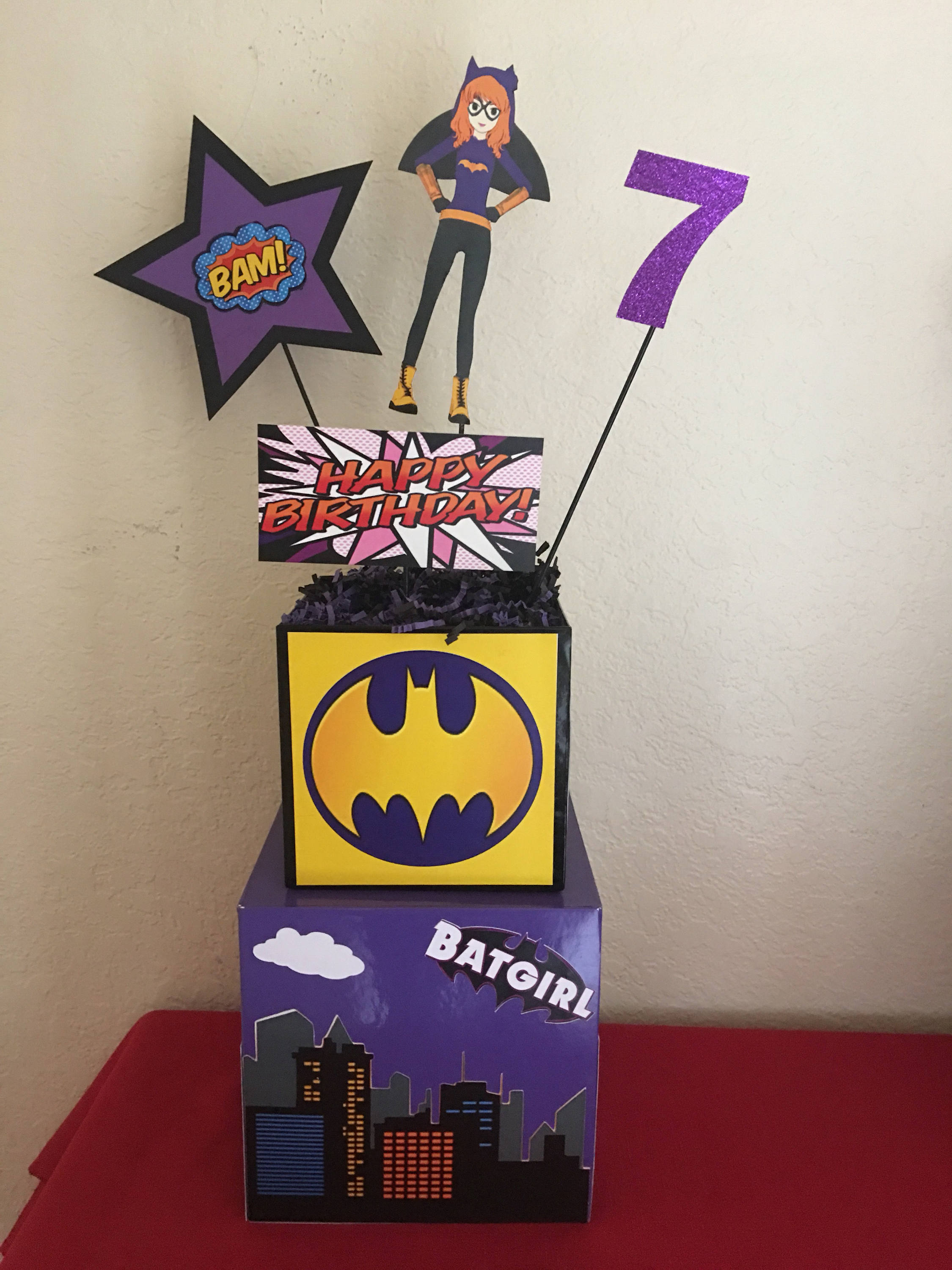 batgirl party decorations