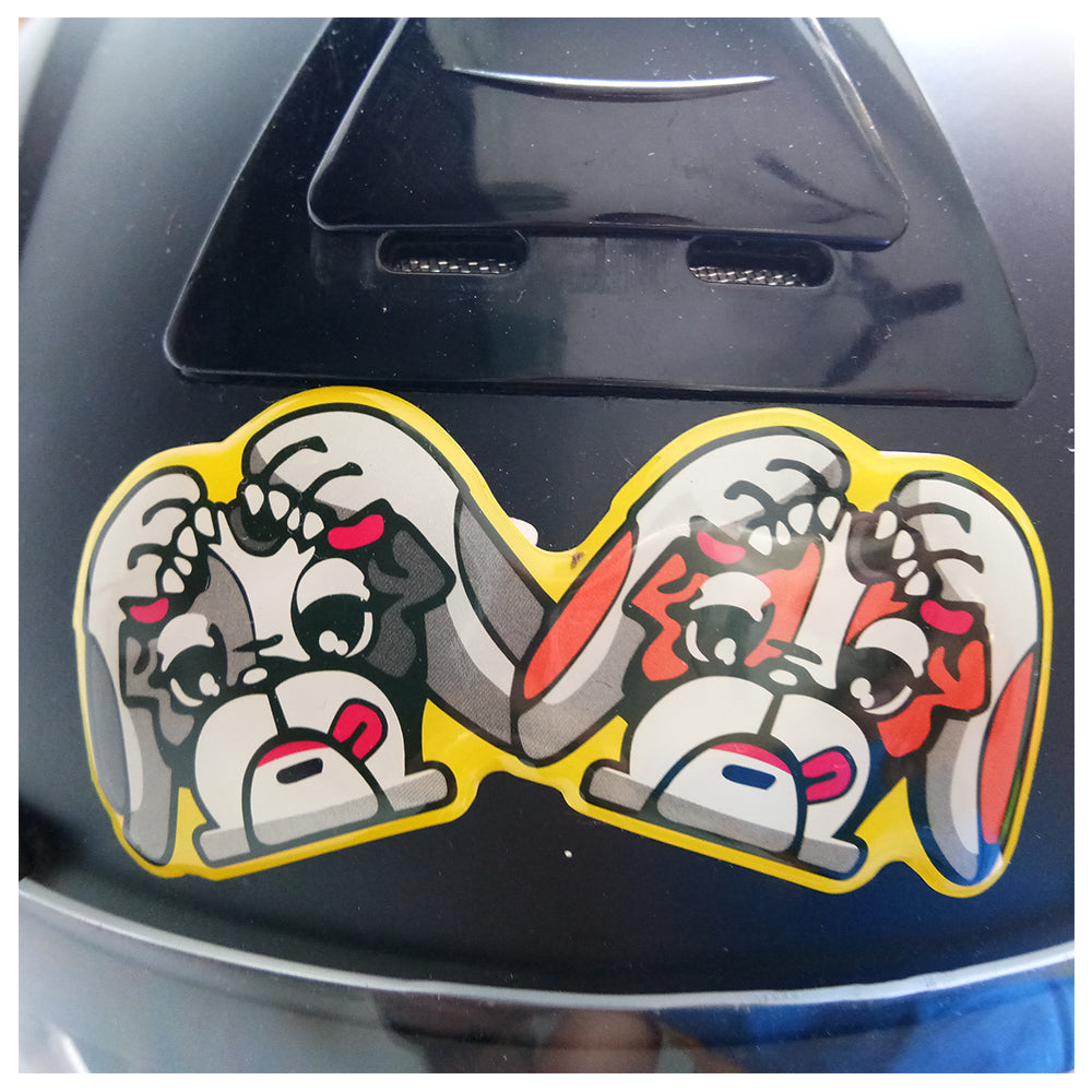 Epoxy Sticker Sheet A4 Valentino Rossi AGV Edition - motocraze