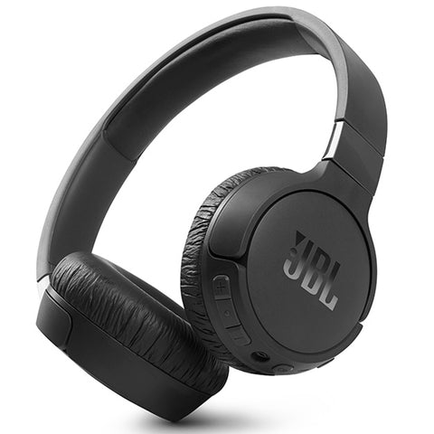 JBL TUNE 660NC Wireless On-Ear Active Noise Cancelling Headphones - Black