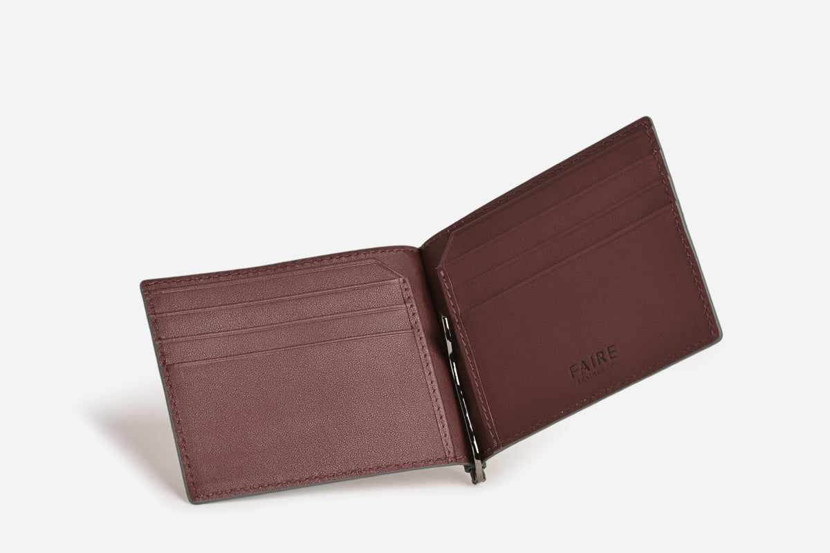 Bifold Wallet with Money Clip