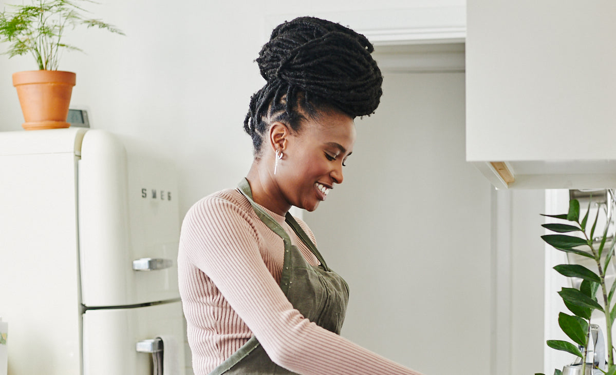 Karen Olla smiling - Founder of Ore Mi 