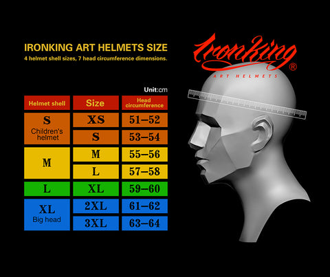 LiYoLi- Size Chart Helmets