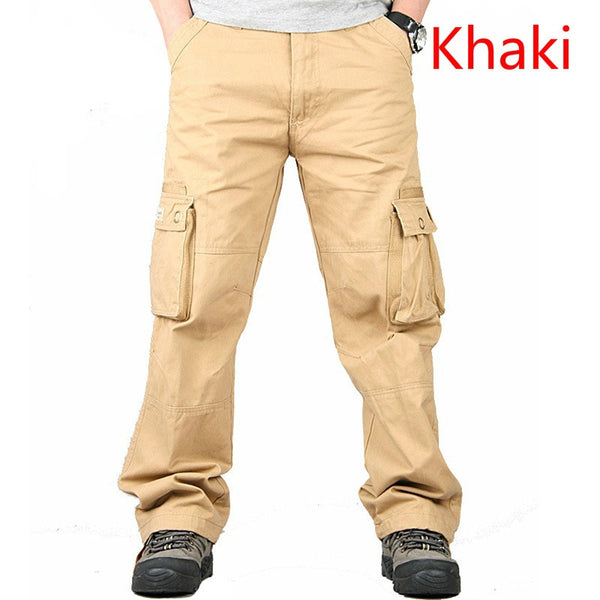 mens plus size combat trousers