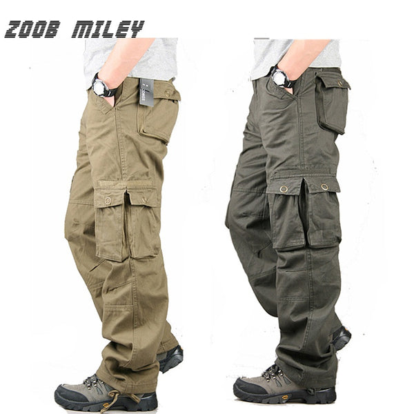 mens plus size combat trousers