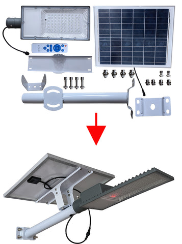 Solar Street Light Assembly