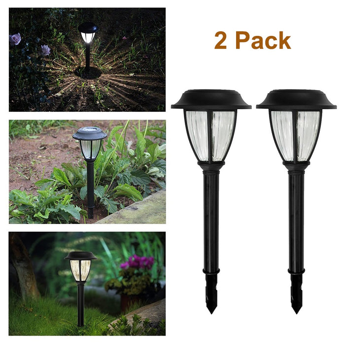 Solar Flame Torch Light Solar Lights Outdoor Decorative With Flickering  Flame Waterproof Christmas Lights For Yard Garden Decor