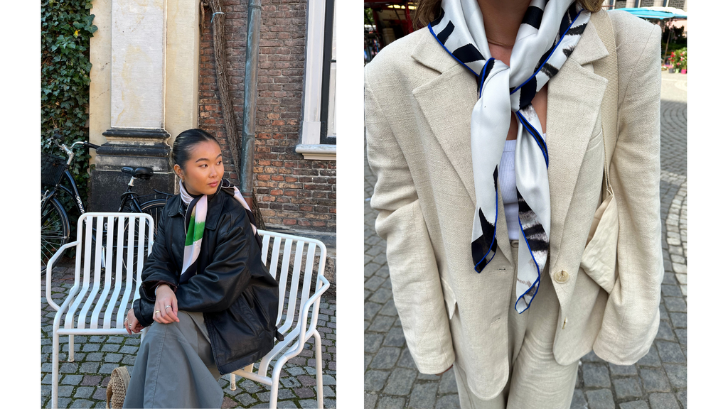 Style your scarf - 7 ways to style scarves