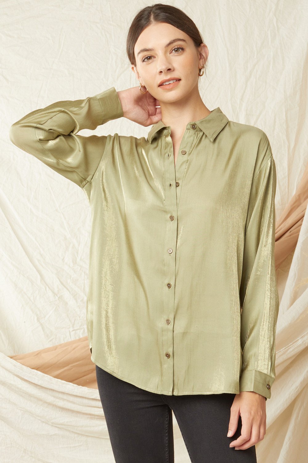 SUBLATIONS IRIDESCENT LONG SHIRT SEC.002-