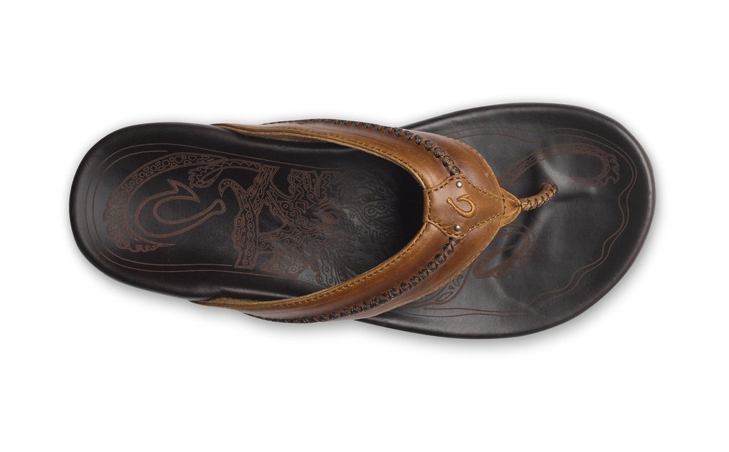 olukai mens leather sandals
