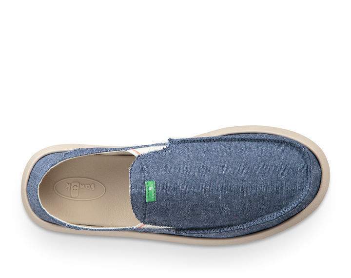 Sanuk Pick Pocket Sidewalk Surfer Men's- Charcoal