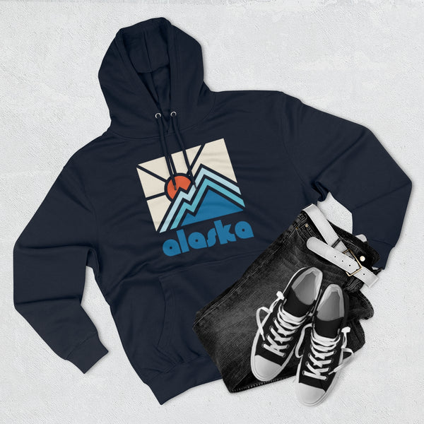 Premium Alaska Hoodie - Min Mountain Unisex Sweatshirt