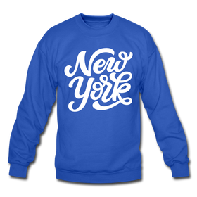 New York, New York Sweatshirt - Retro Sunrise New York Crewneck Sweats