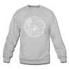 Arkansas Sweatshirt - State Design Arkansas Crewneck Sweatshirt - heather gray