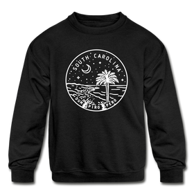 Hilton Head, South Carolina Youth Hoodie - Retro Sunrise Youth