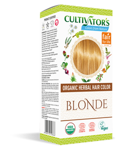 Cultivator S Organic Herbal Blonde Hair Color 4x25g