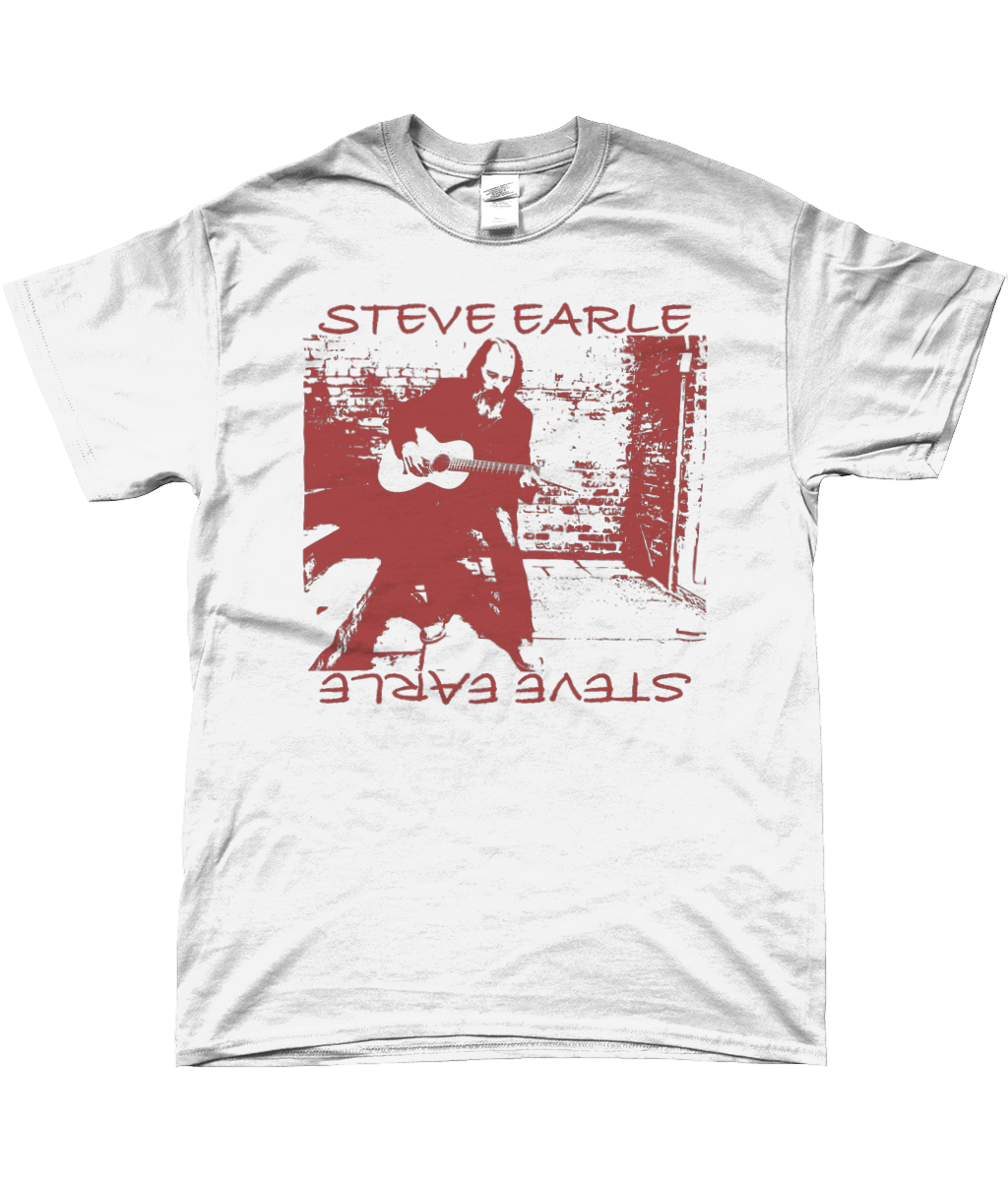 Steve Earle T-Shirt, Men's, Solo Design – Frank Paulson