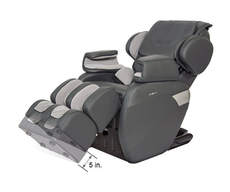 Relaxonchair MK-II Gray Dimension Foot Extension