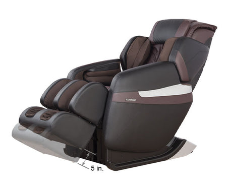 Relaxonchair MK-Classic Brown Dimension Foot Extension