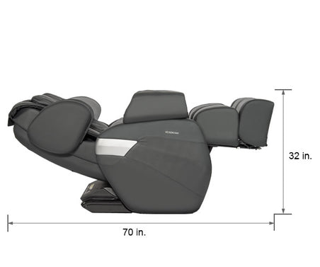 Relaxonchair MK-II Gray Dimension Reclined