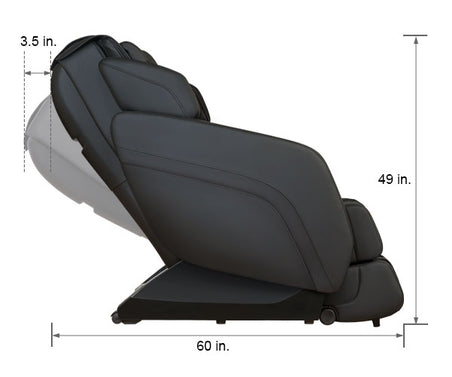 Relaxonchair MK-V Black Dimension Upright