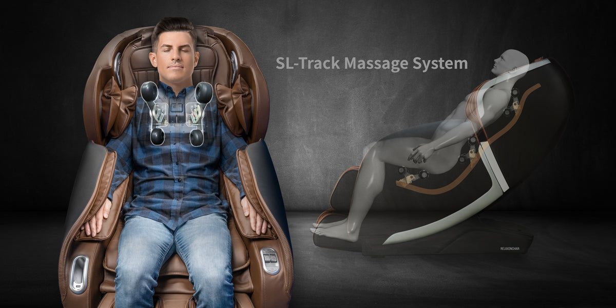 Relaxonchair L-Track Massage System, Relaxonchair Full Body Air Massage System
