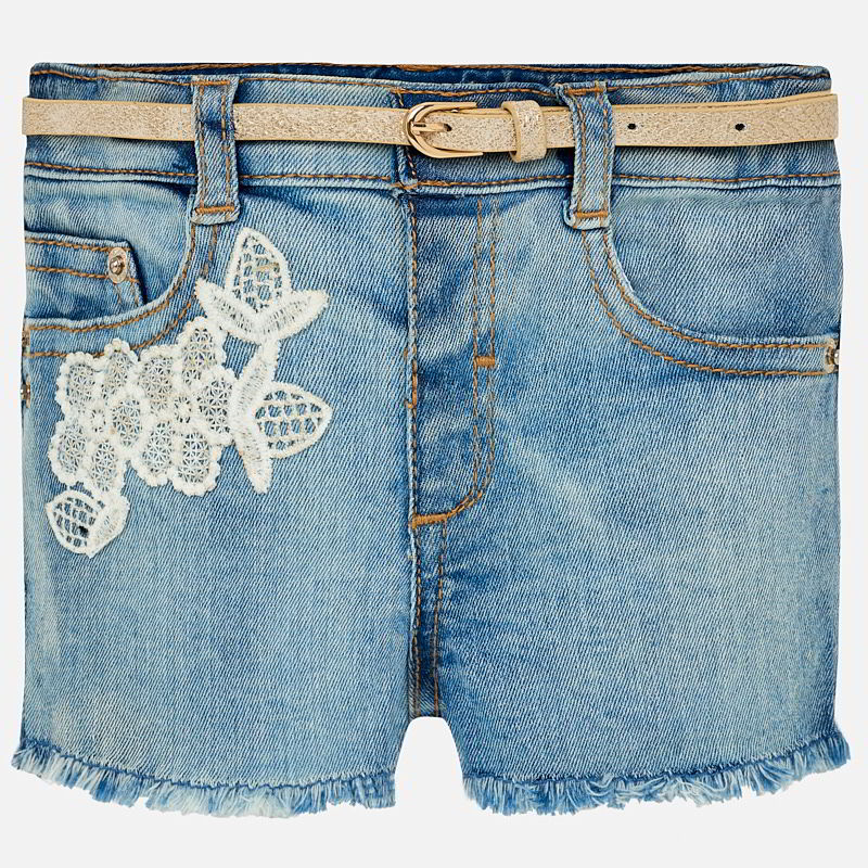 baby girl denim shorts