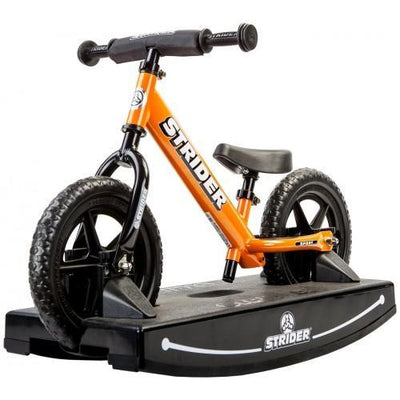 strider balance bike orange