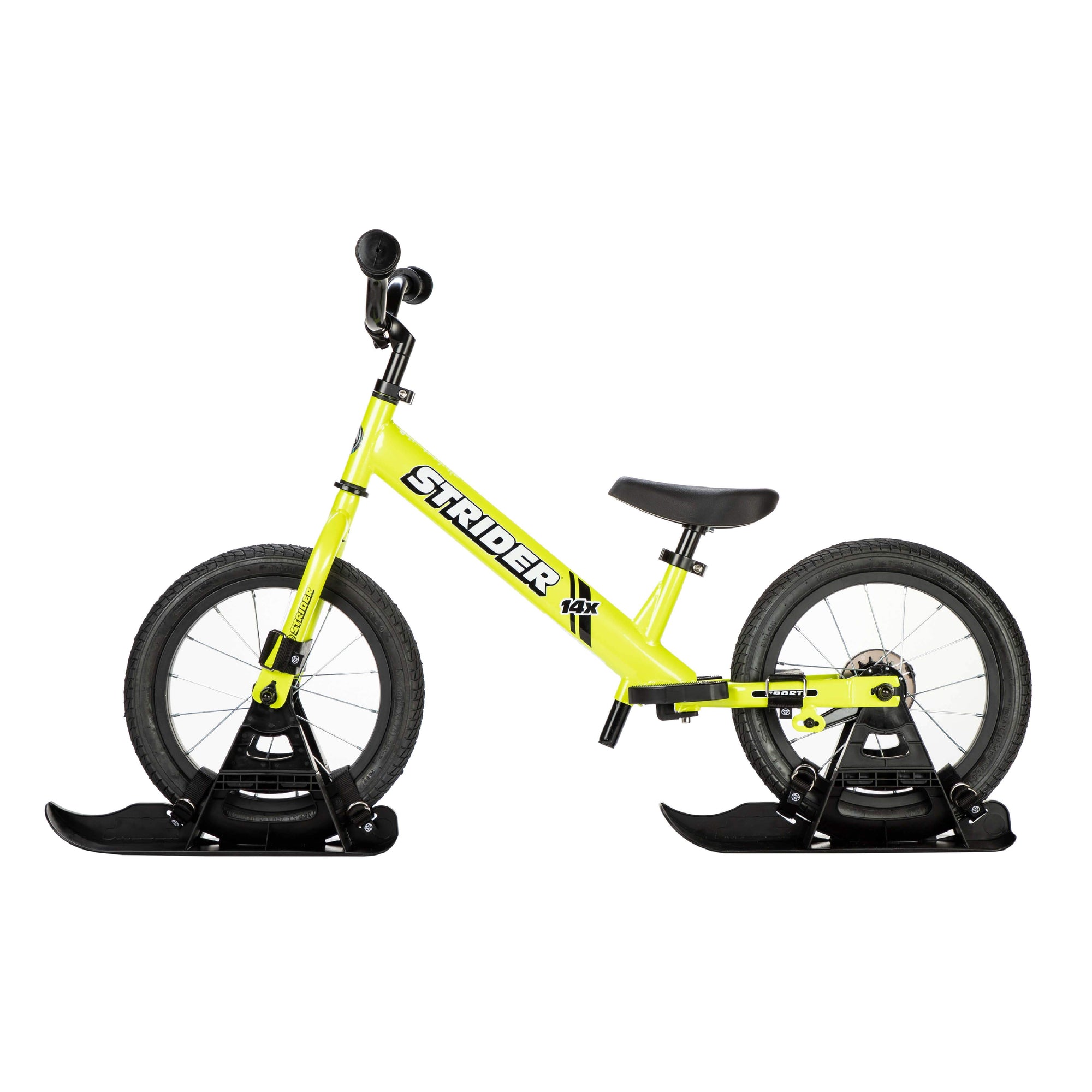 strider bike snow skis