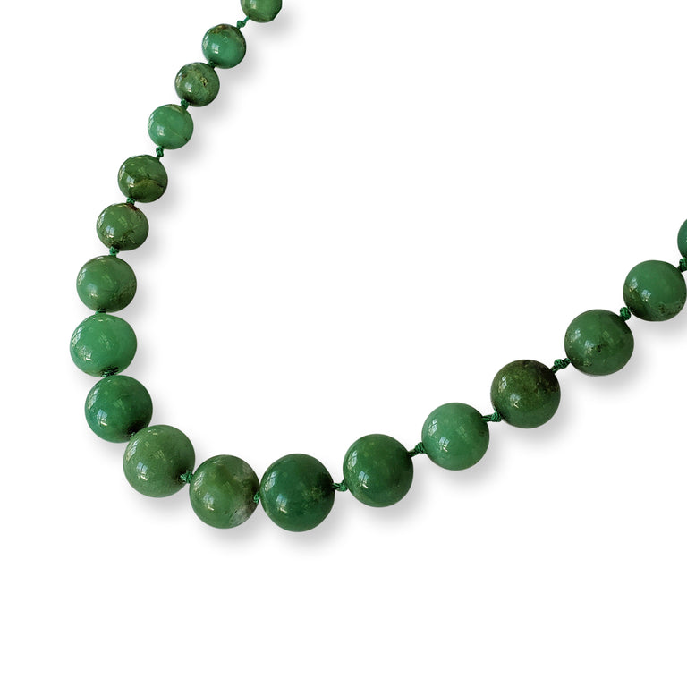 jade ball necklace