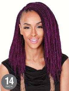 Zury Senegalese Twist Crochet Synthetic Braid 14 Hair Crown