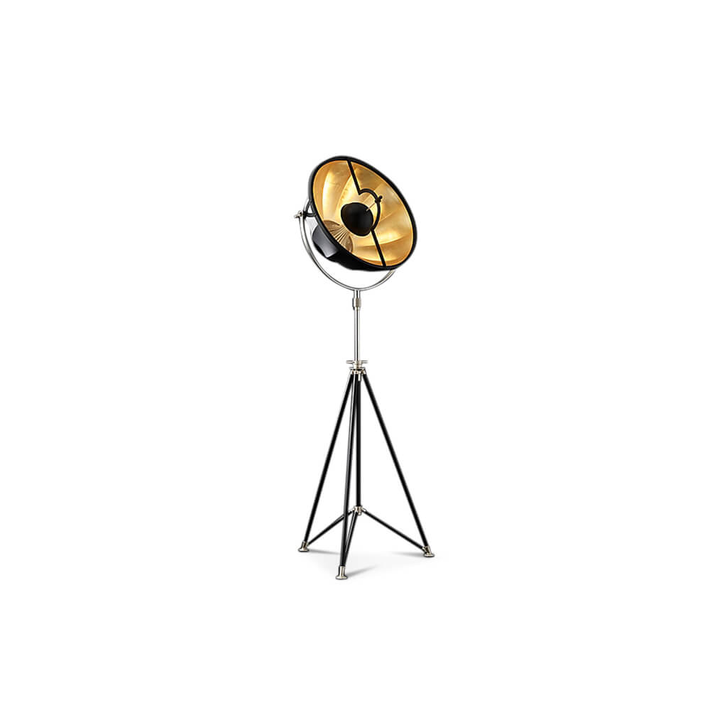 Fortuny Floor Lamp Silver