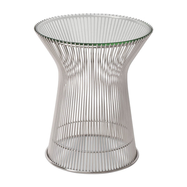 25% Off Warren Platner Side Table - Glass Top - Eternity ...