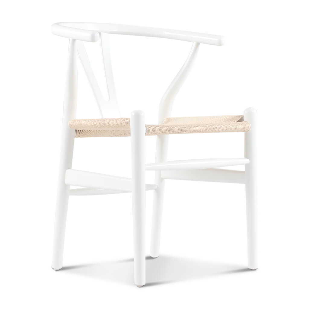Wishbone Chair White Stain