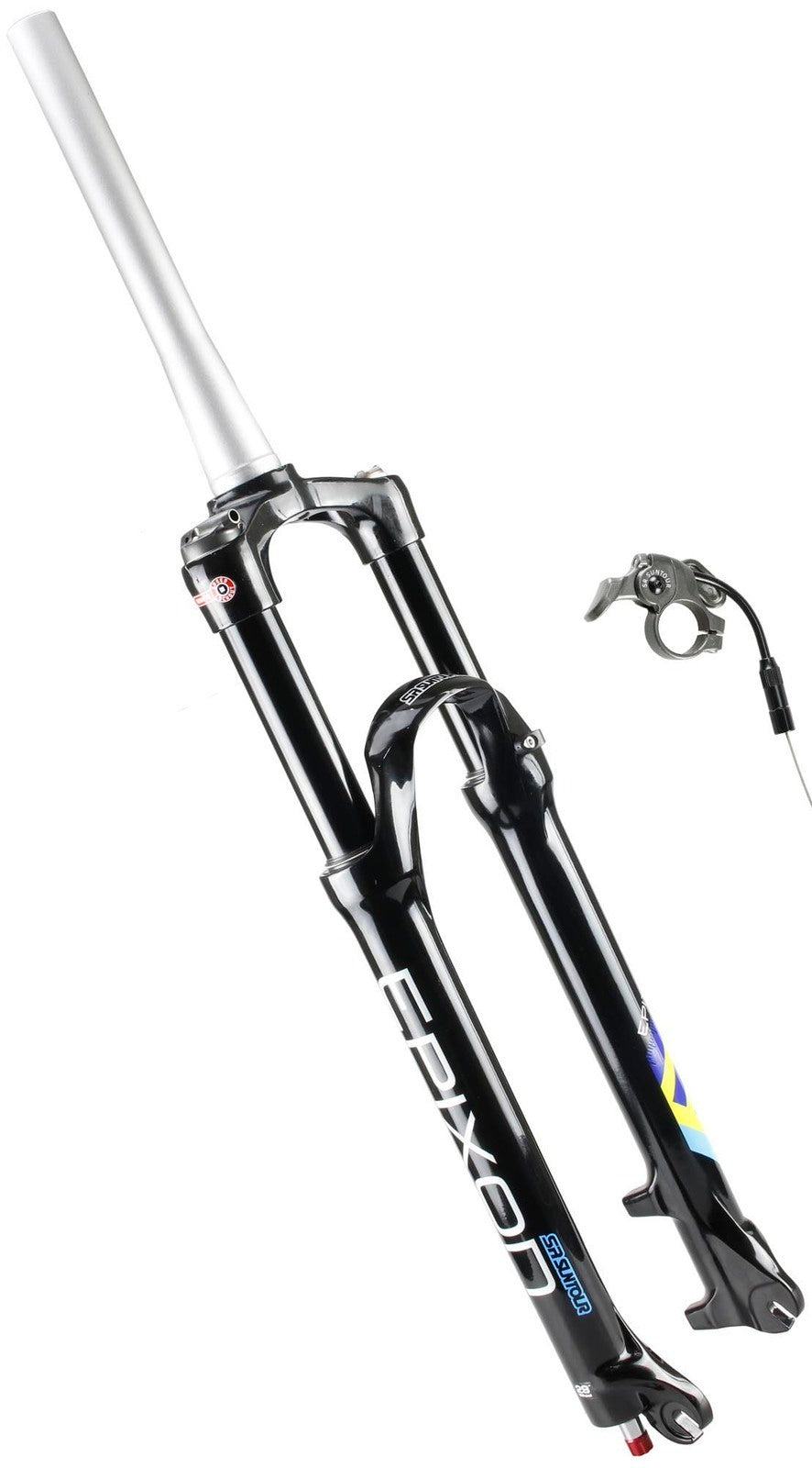 SR SUNTOUR Epixon Fork 26 120mm Remote Lockout Air QR 9mm Glossy Blac-