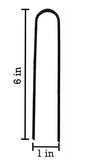 6-inch Round Top Landscape Garden Sod Staples Stakes Pins