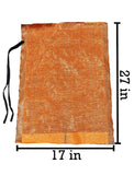 17x27 monofilament, polyethylene sandbags