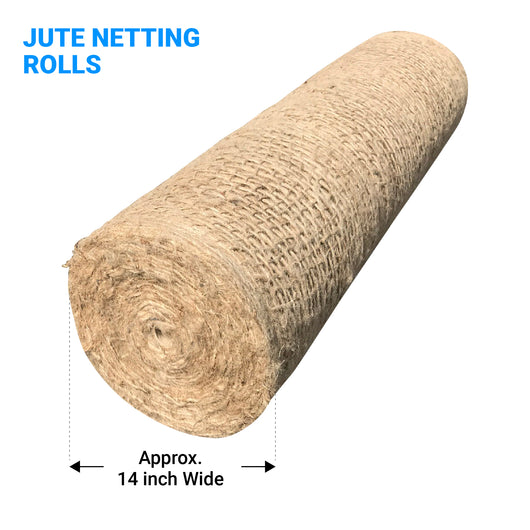 Jute Netting - Erosion Control 48 Wide x 225 Foot roll