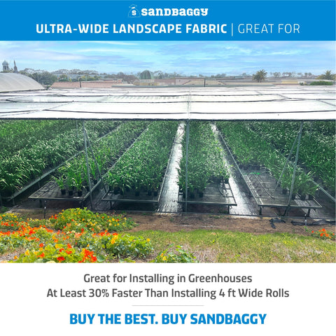 15 ft landscape fabric for greenhouses