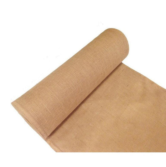 Natural Burlap Jute Roll Fabric 14 Wide 10 yards (30 foot) - Save-On-Crafts