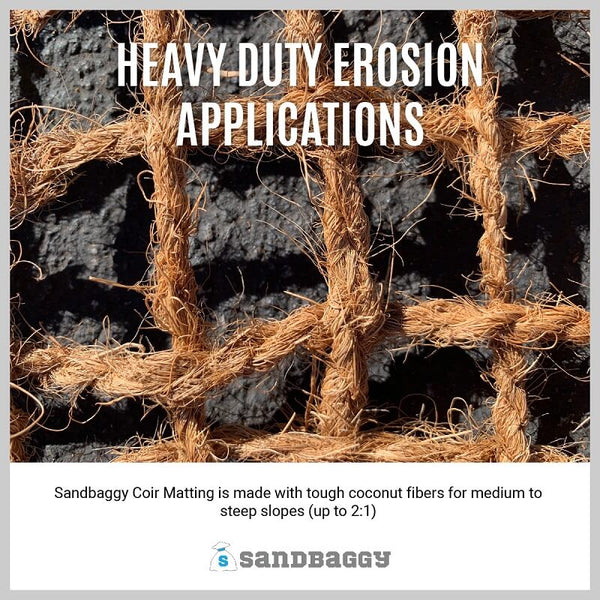 coir matting erosion control