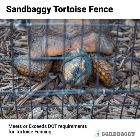 DOT Grade Tortoise Fence for Construction
