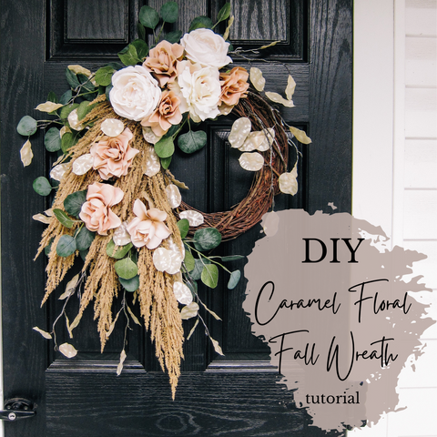 neutral fall DIY wreath