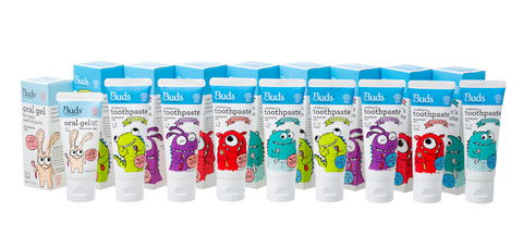 Buds Oralcare Organics collection