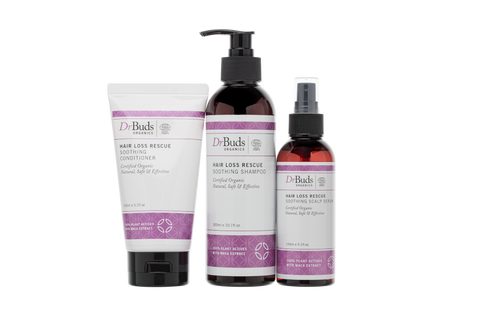 Dr Buds Organics Hair Loss Rescue collection