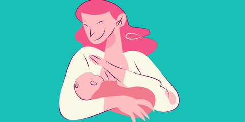 Bove Mom breastfeeding her baby