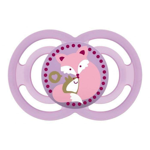 MAM Perfect Night Baby Pacifier (6+ Mths)Single Ivory/Pink/Blue