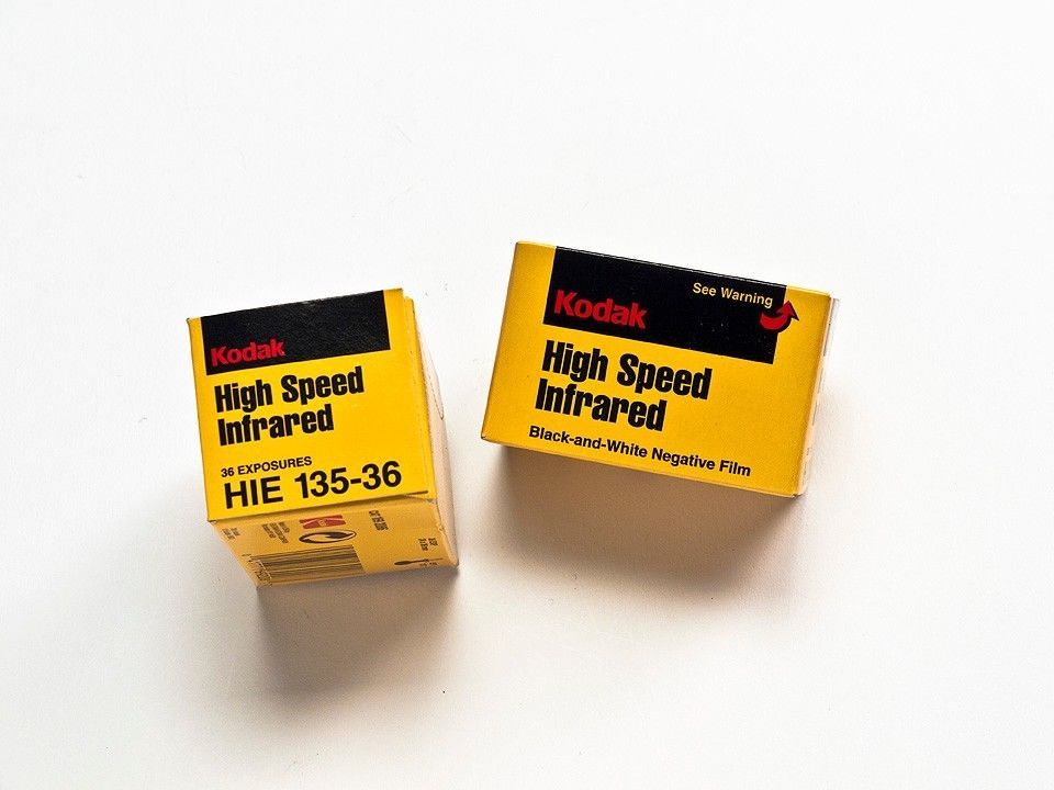 Kodak ハイスピードインフラレッドフィルム 赤外線HIE 135-36 6本