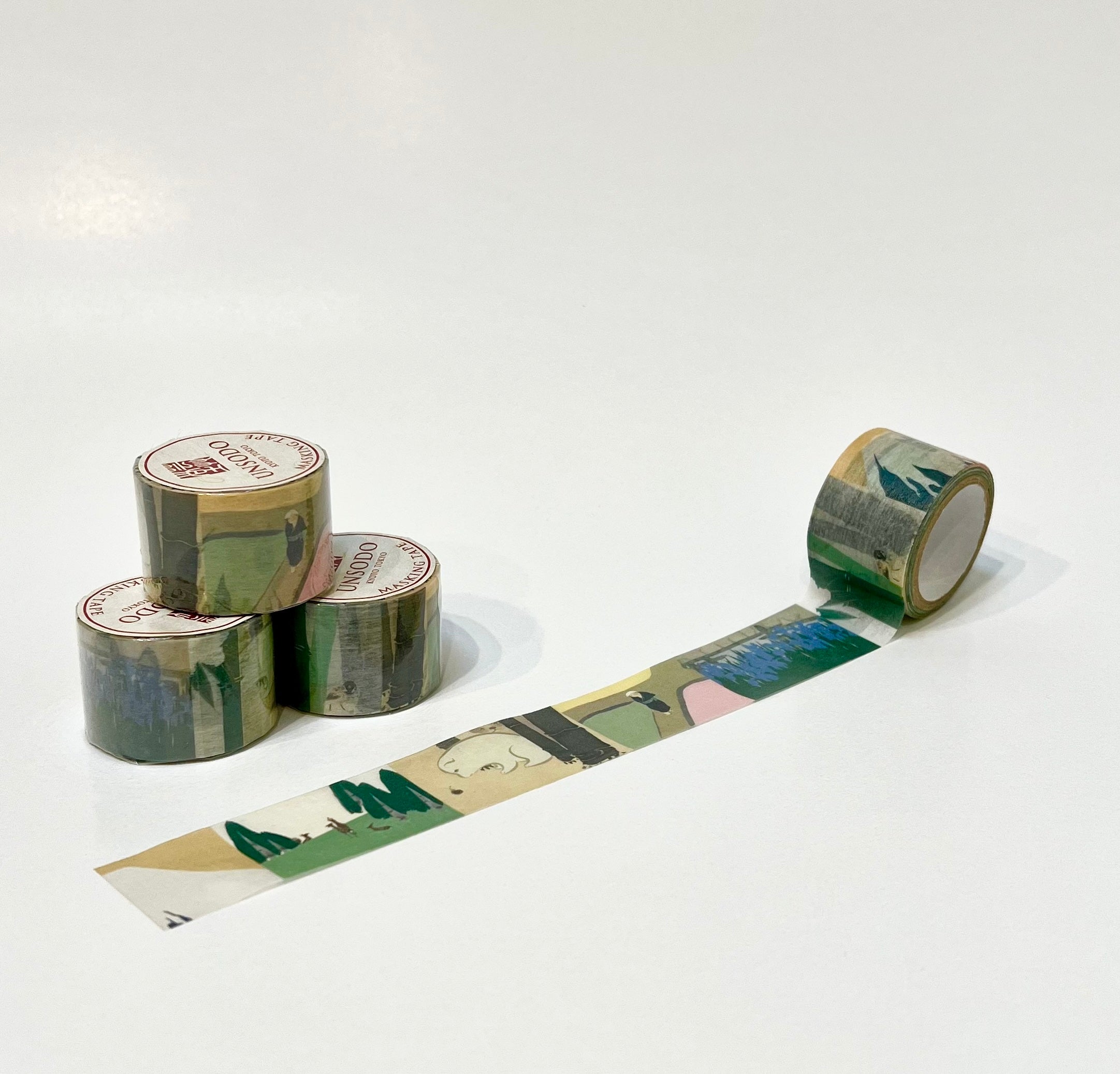 Ukiyoe Washi Tape: M-10 Chiyogami – Hiromi Paper, Inc.