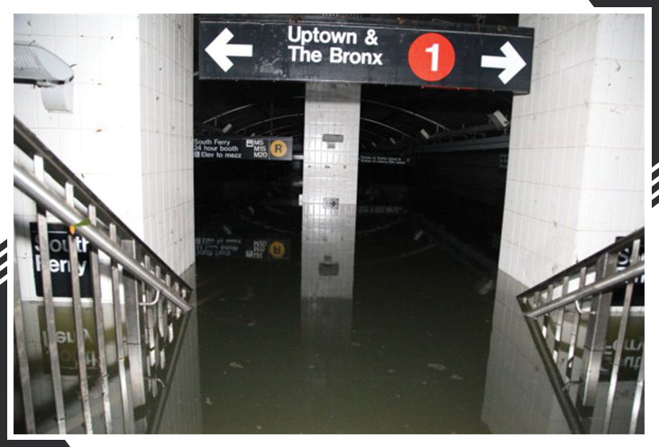 SuperStorm Sandy flooded New York’s iconic subway system in a matter of minutes.